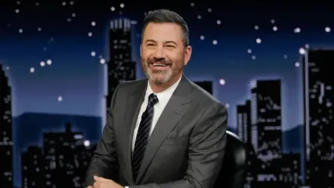 Late-night host Jimmy Kimmel temporarily removed from broadcast due to controversial comments about right-wing commentator Charlie Kirk