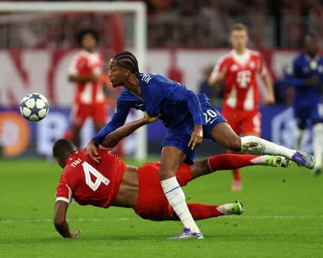 Chelsea's manager explodes as Bayern Munich center-back Tah escapes red card during Champions League setback